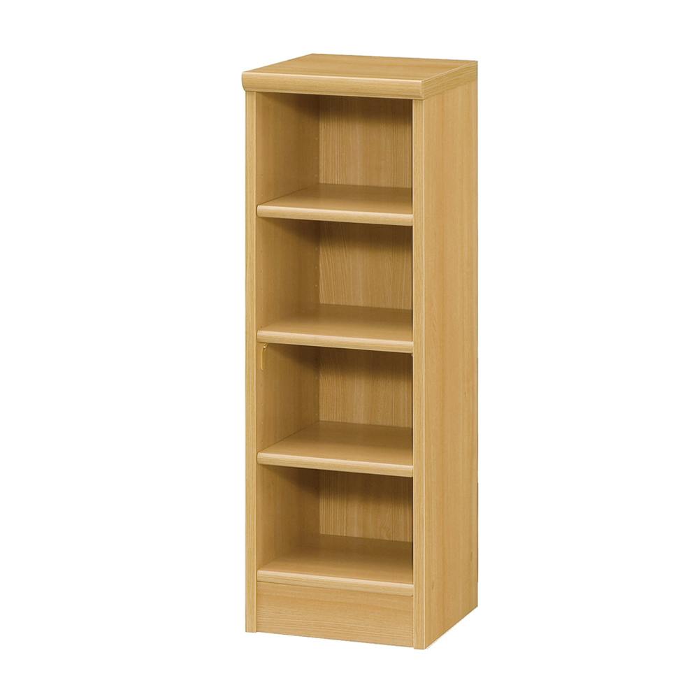 オープンラック W28.6×D31×H88.1cm ナチュラル 本棚 シェルフ 収納 1120441【別送品】