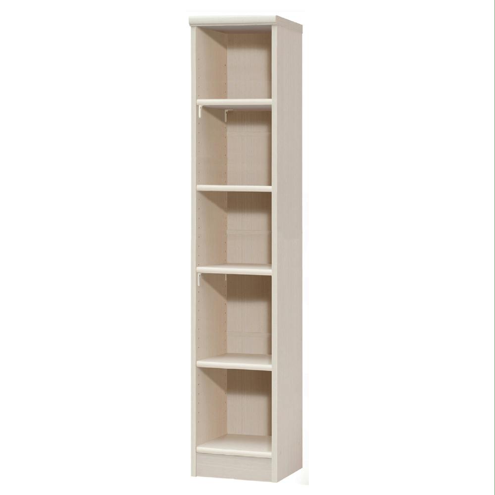 オープンラック W28.6×D31×H149.9cm ライトナチュラル 本棚 シェルフ 収納 1121504【別送品】