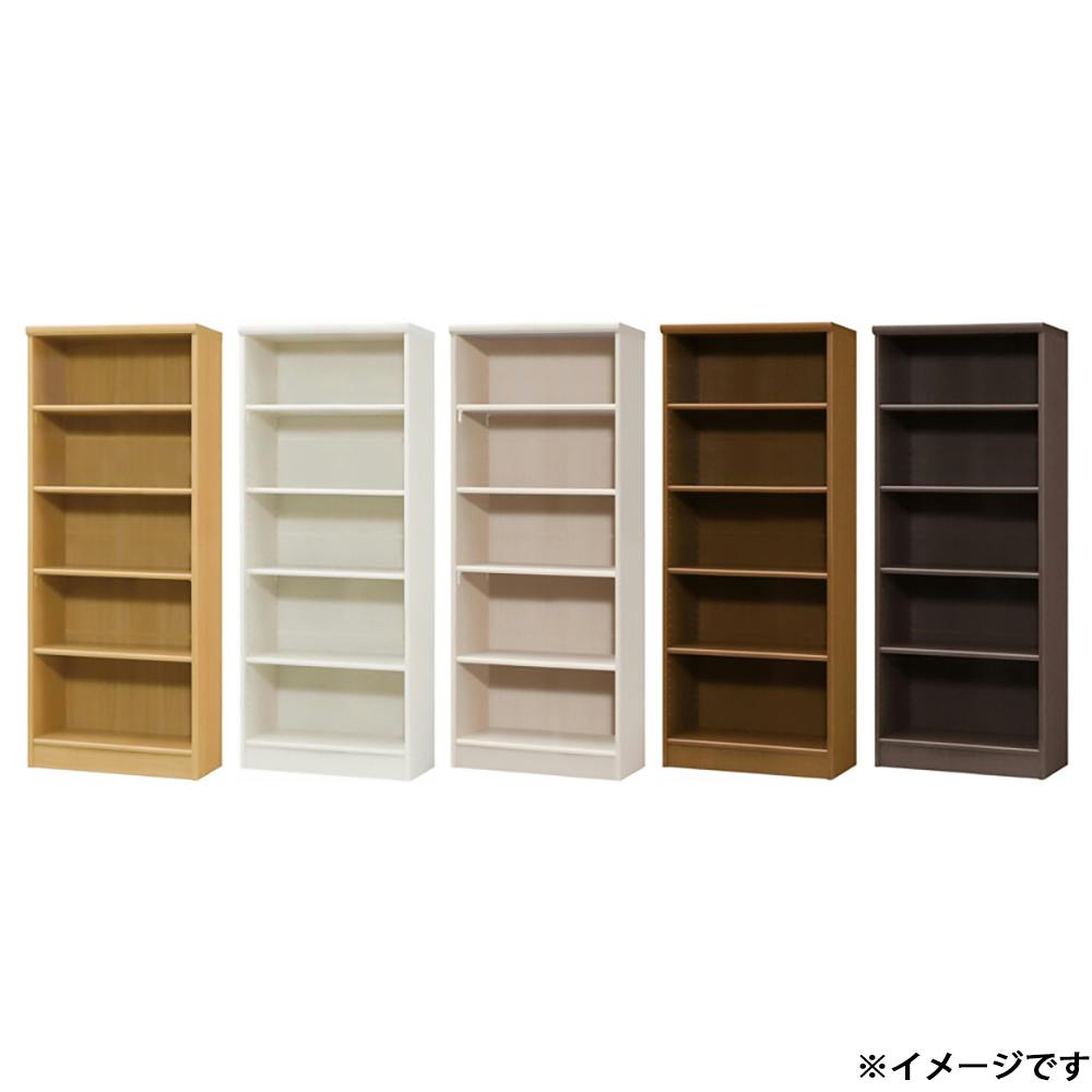オープンラック W59.2×D31×H149.9cm ライトナチュラル 本棚 シェルフ