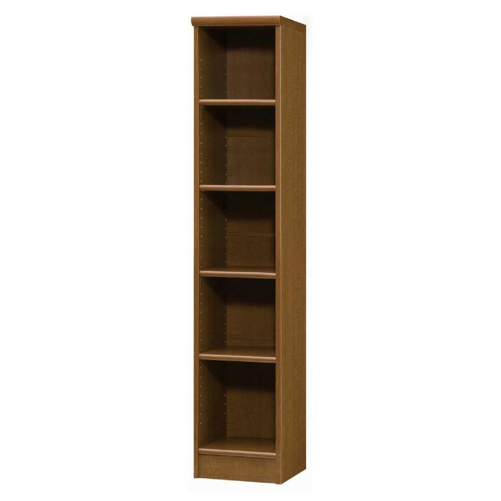 オープンラック W28.6×D31×H149.9cm ブラウン 本棚 シェルフ 収納 1121505【別送品】
