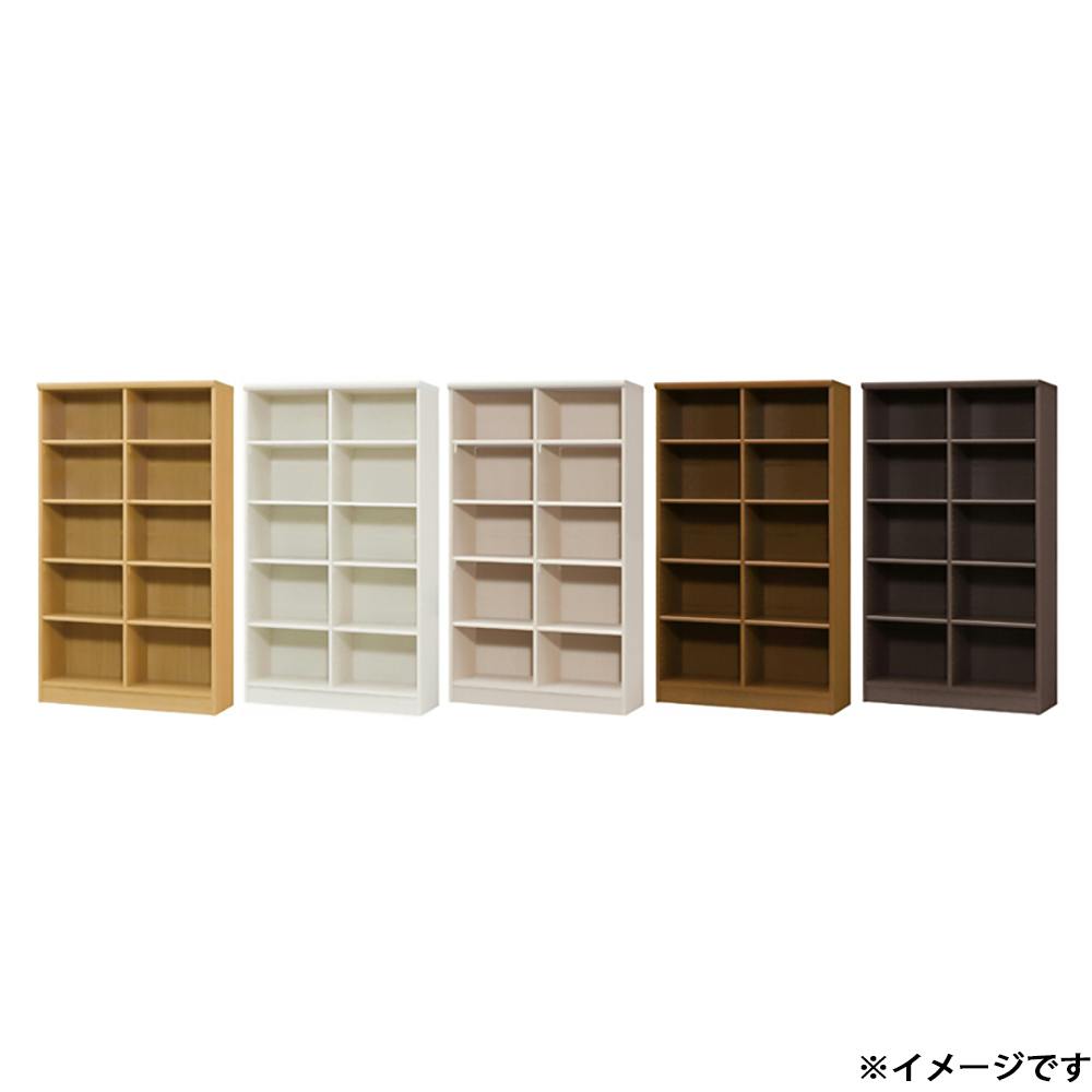 オープンラック W86.5×D31×H149.9cm ブラウン 本棚 シェルフ 収納