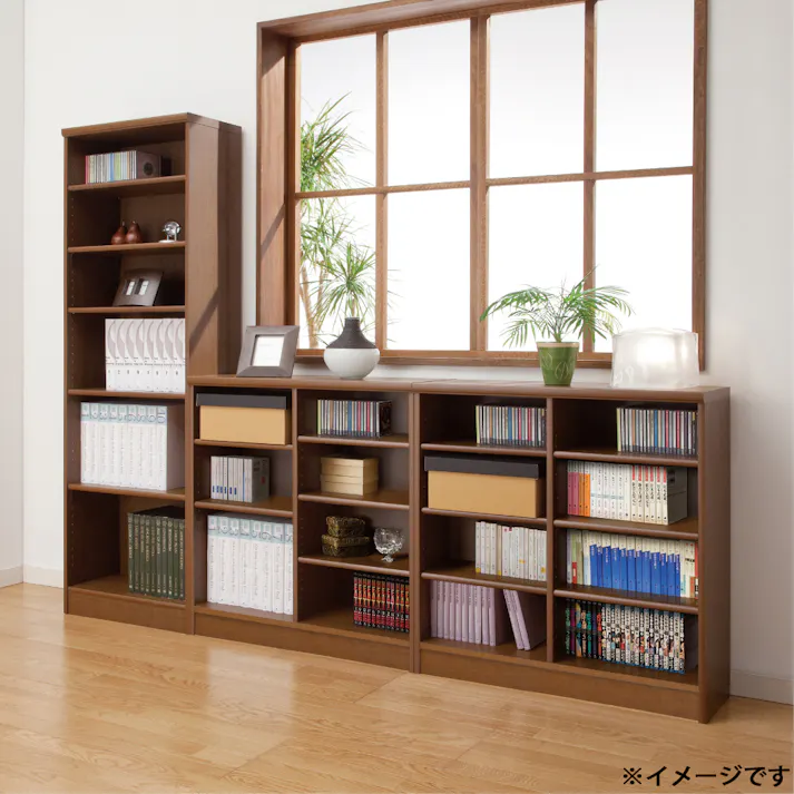 オープンラック 耐荷重タイプ W70.2×D31×H200cm ライトナチュラル 本棚 シェルフ 収納 1121544【別送品】