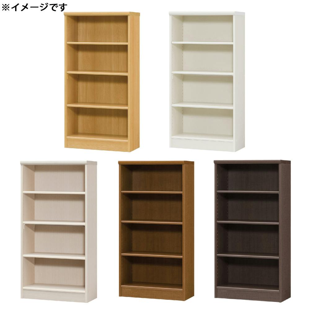 オープンラック W59.2×D31×H117cm ブラウン 本棚 シェルフ 収納