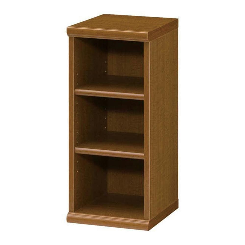オープンラック W28.6×D31×H60cm ブラウン 本棚 シェルフ 収納 1120425【別送品】