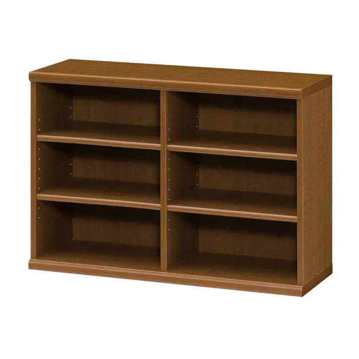 オープンラック W86.5×D31×H60cm ブラウン 本棚 シェルフ 収納 1120440【別送品】