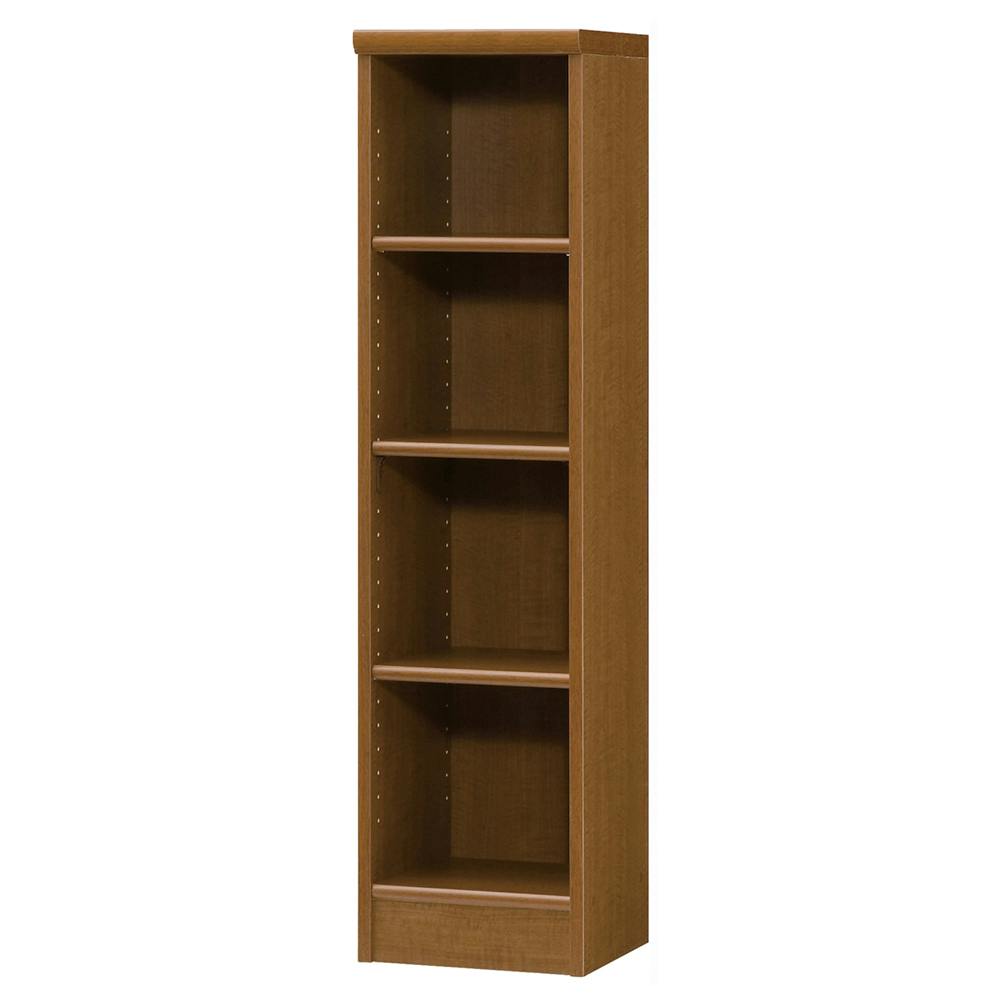 オープンラック W28.6×D31×H117cm ブラウン 本棚 シェルフ 収納 1120461【別送品】