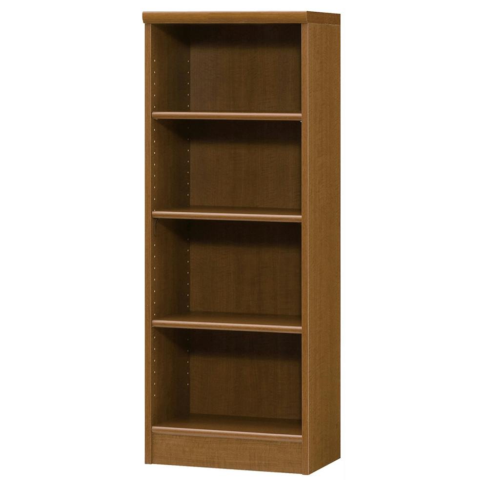 オープンラック W70.2×D31×H178cm ダークブラウン 本棚 シェルフ 収納