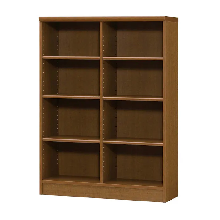 オープンラック W86.5×D31×H117cm ブラウン 本棚 シェルフ 収納 1120476【別送品】