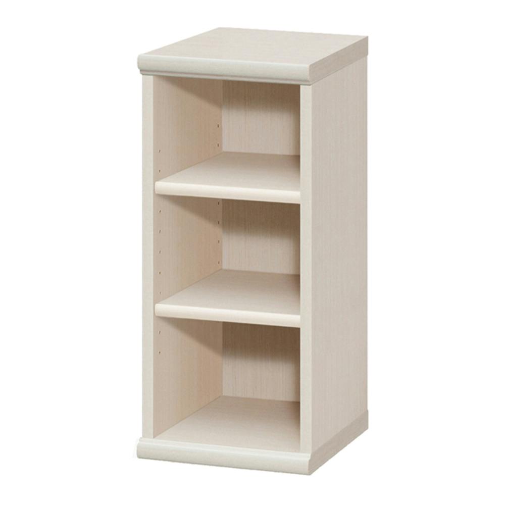 オープンラック W28.6×D31×H60cm ライトナチュラル 本棚 シェルフ 収納 1121378【別送品】