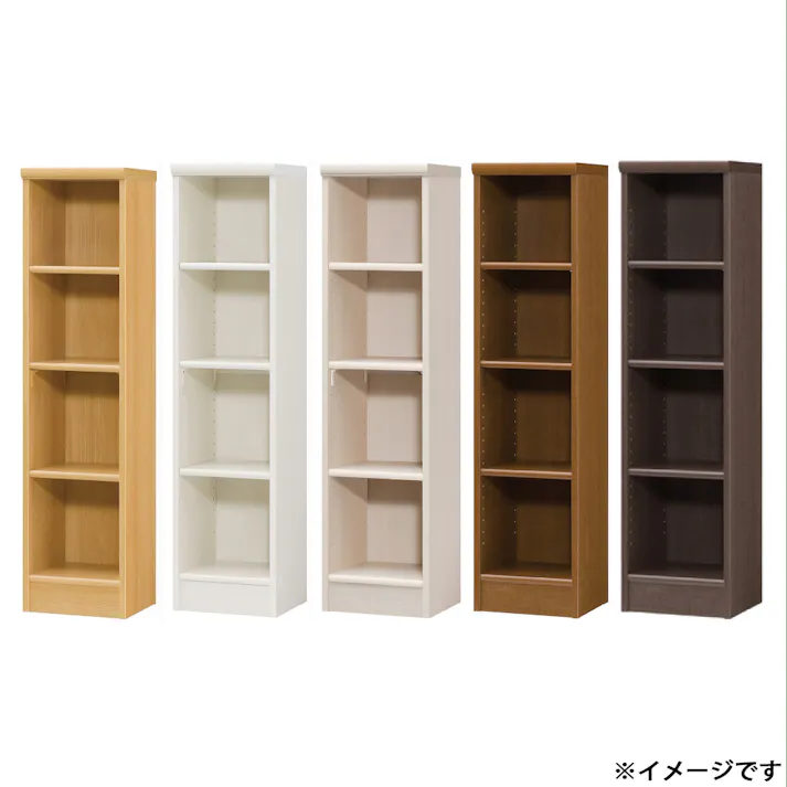 オープンラック W28.6×D31×H117cm ライトナチュラル 本棚 シェルフ 収納 1121369【別送品】