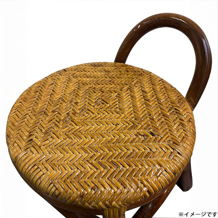 OVITAS ラタンハイチェア 37×36×50cm 籐 ラタン 椅子 2600455【別送品】