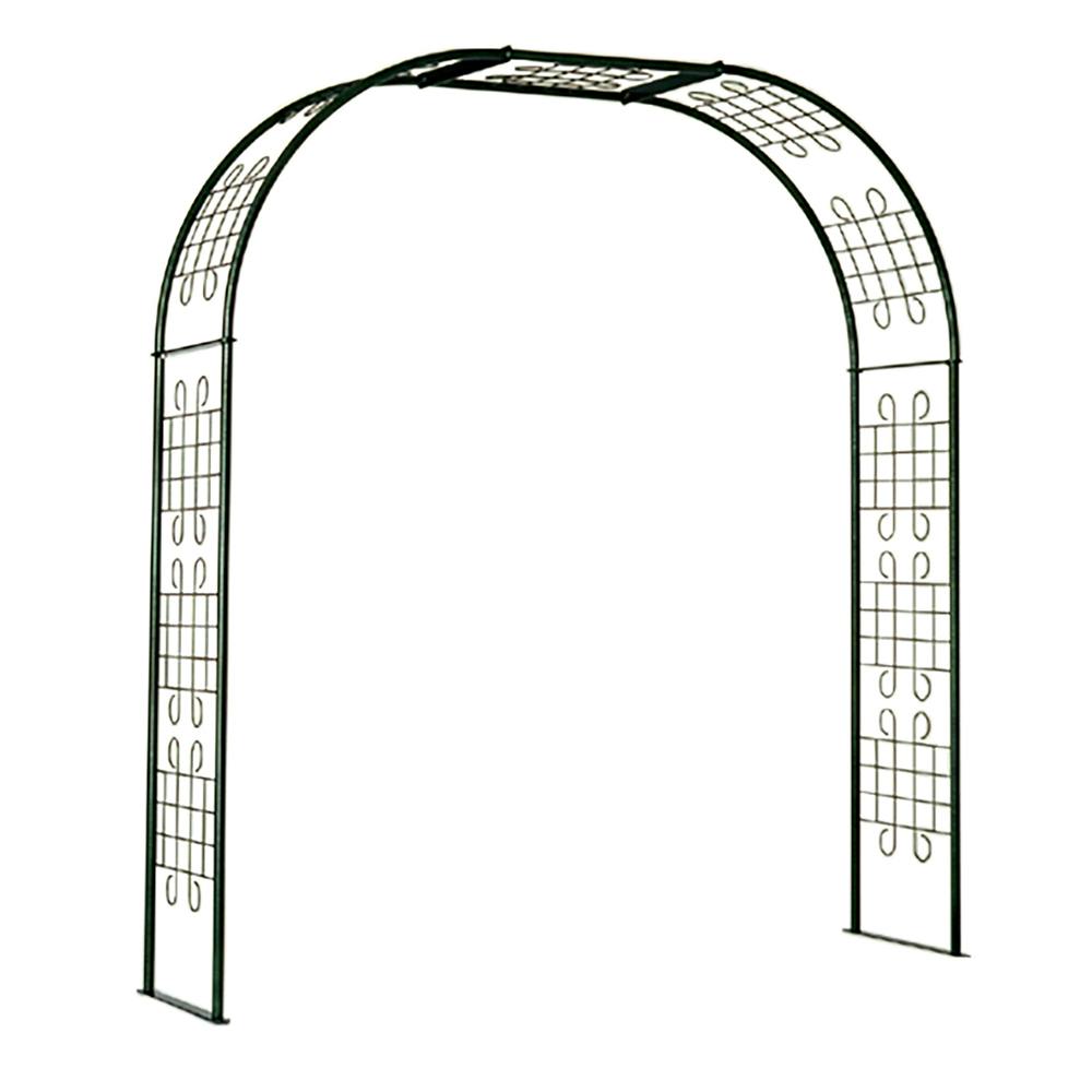 フラワーアーチ エクセレント 173.5×48.5×202.6cm ガーデニング アーチ フラワーアーチ 4350019【別送品】