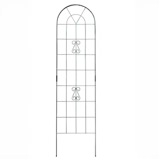 2W〈ツーダブル〉 ワイヤーフェンス(1台入) 50.5×2×185cm ガーデニング ワイヤーフェンス 支柱 4350053【別送品】