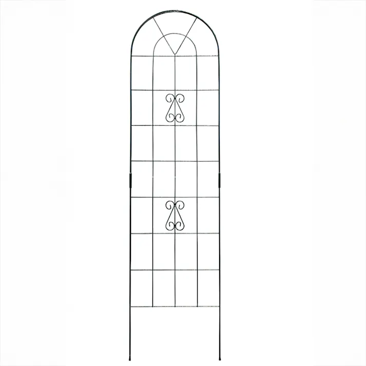 2W〈ツーダブル〉 ワイヤーフェンス(1台入) 50.5×2×185cm ガーデニング ワイヤーフェンス 支柱 4350053【別送品】
