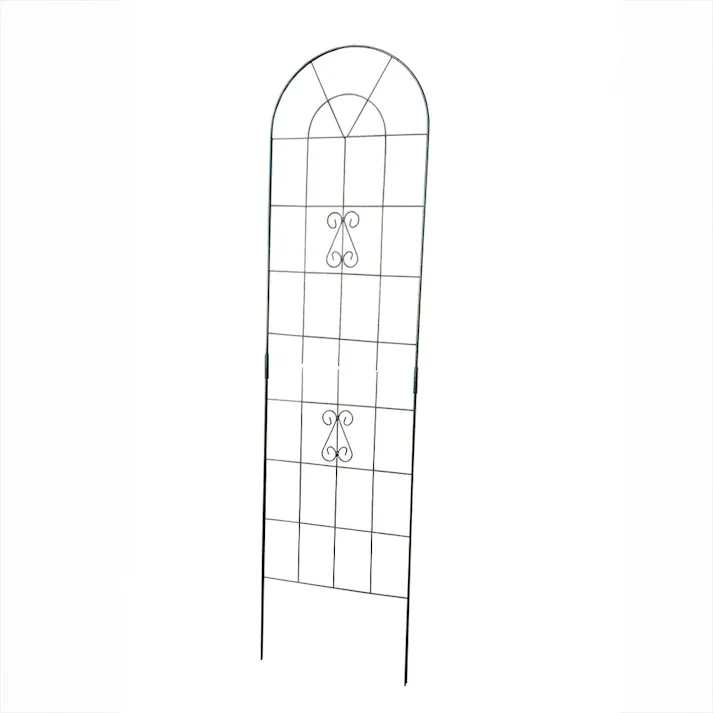 2W〈ツーダブル〉 ワイヤーフェンス(1台入) 50.5×2×185cm ガーデニング ワイヤーフェンス 支柱 4350053【別送品】