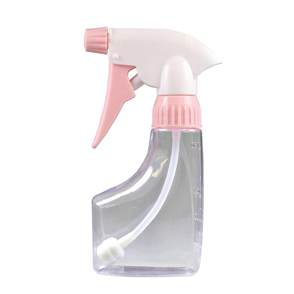 家庭用霧吹き(振り子ホース) 160ml ピンク 8.5×4.5×16cm スプレーボトル 葉水 消毒 3050328【別送品】
