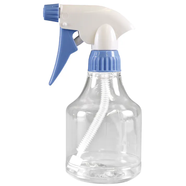 家庭用霧吹き(振り子ホース) 300ml ブルー 9.5×7.5×17cm スプレーボトル 葉水 消毒 3050334【別送品】