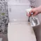 家庭用霧吹き(振り子ホース) 500ml ピンク 10.5×9.5×20cm スプレーボトル 葉水 消毒 3050338【別送品】
