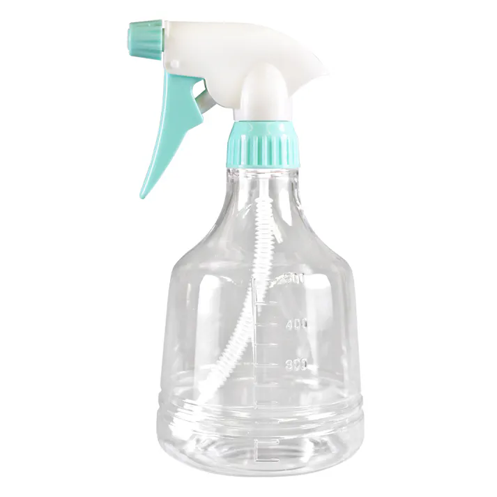 家庭用霧吹き(振り子ホース) 500ml グリーン 10.5×9.5×20cm スプレーボトル 葉水 消毒 3050340【別送品】