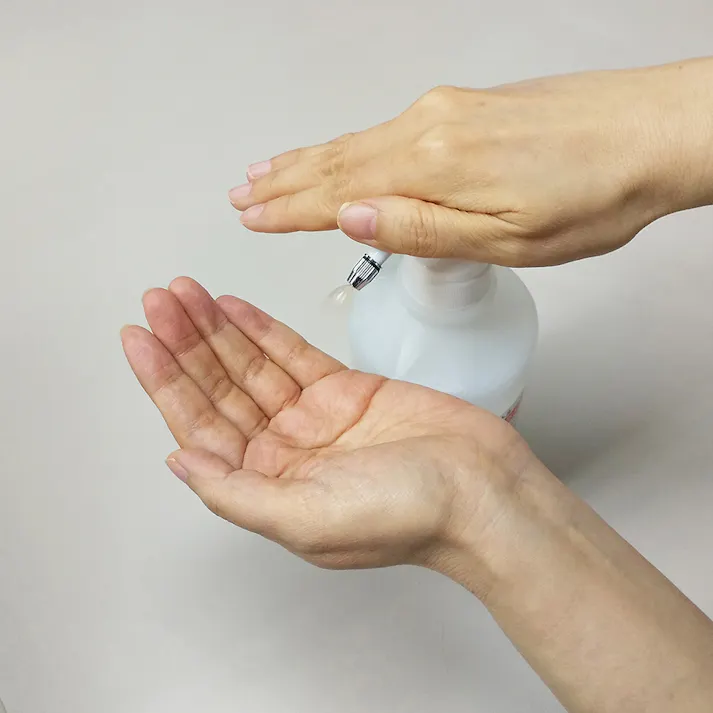 消毒用スプレー 詰め替え用ポンプ式スプレーボトル 650ml 9.5×8.5×24.5cm アルコール消毒 除菌スプレー 日本製 3050149【別送品】