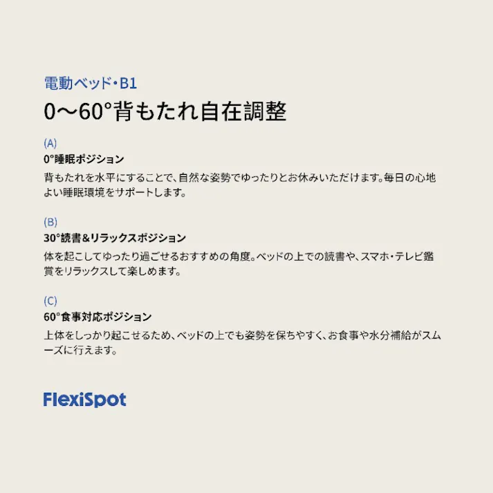 電動リクライニングベッド シングル 収納付き 電動ベッド ブラック 幅97×奥行221×高さ109cm 組立簡単 ※フレームのみ 収納 おしゃれ スペース活用 FLEXISPOT B1【別送品】