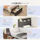 電動リクライニングベッド シングル 収納付き 電動ベッド ブラック 幅97×奥行221×高さ109cm 組立簡単 ※マットレス付 収納 おしゃれ スペース活用 FLEXISPOT B1-MT03【別送品】