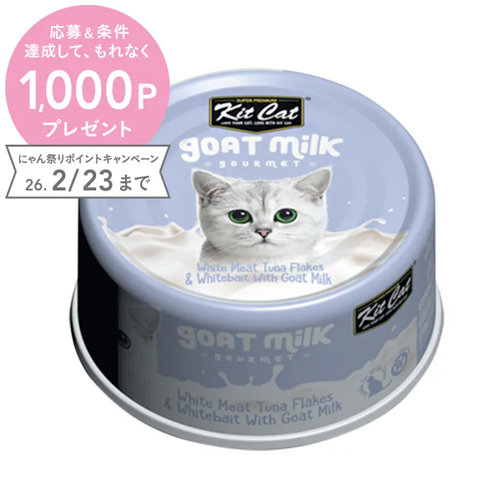 キットキャット ゴートミルク ツナ&シラス 70g