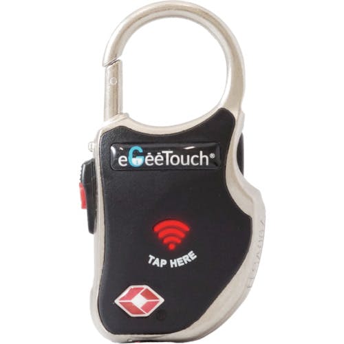 JSB TECH社 eGeeTouchスマートトラベルロック(黒) 5-01000-99 ダイヤルキー JSB TECH社 eGeeTouchスマートトラベルロック(黒) 5-01000-99 ダイヤルキー