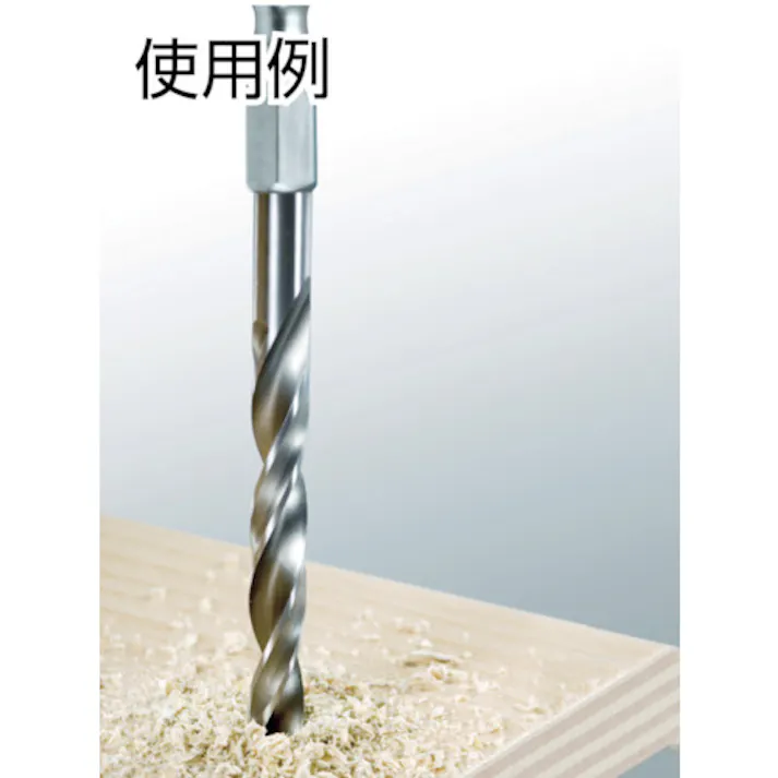 【CAINZ-DASH】ALPEN社 ハイス木工ドリル 8.0×117mm 六角軸シャンク 62200800【別送品】