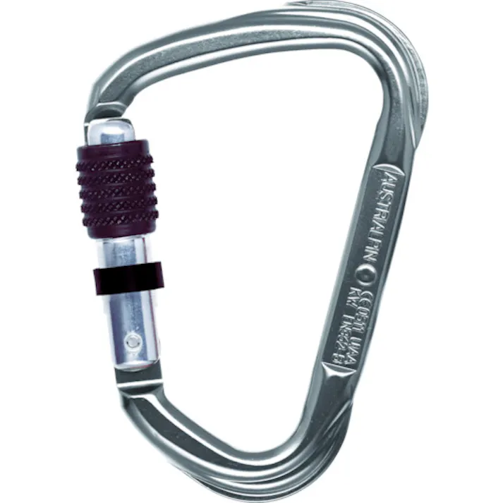 【CAINZ-DASH】AUSTRIALPIN社 カラビナ 2800 EVO スクリューロック 線径14.0 シルバー KW11A【別送品】