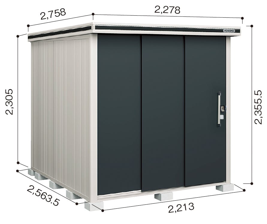 エルテ　置物 淀川製鋼所 エルモ LMD-1508 (物置き) 価格比較 - 価格.com