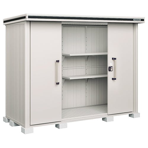 ヨド物置　エルモコンビ　LMD-2218H+LKD1818H　背高タイプ　一般型　屋外　物置き　送料無料