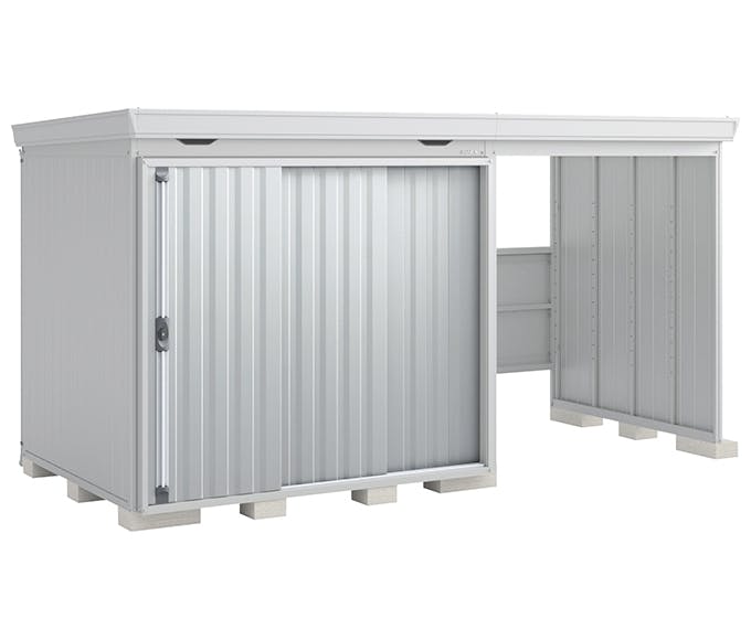 置き物です。 イナバ フォルタウィズ FW-1822+15KH プラチナシルバー | 物置・自転車