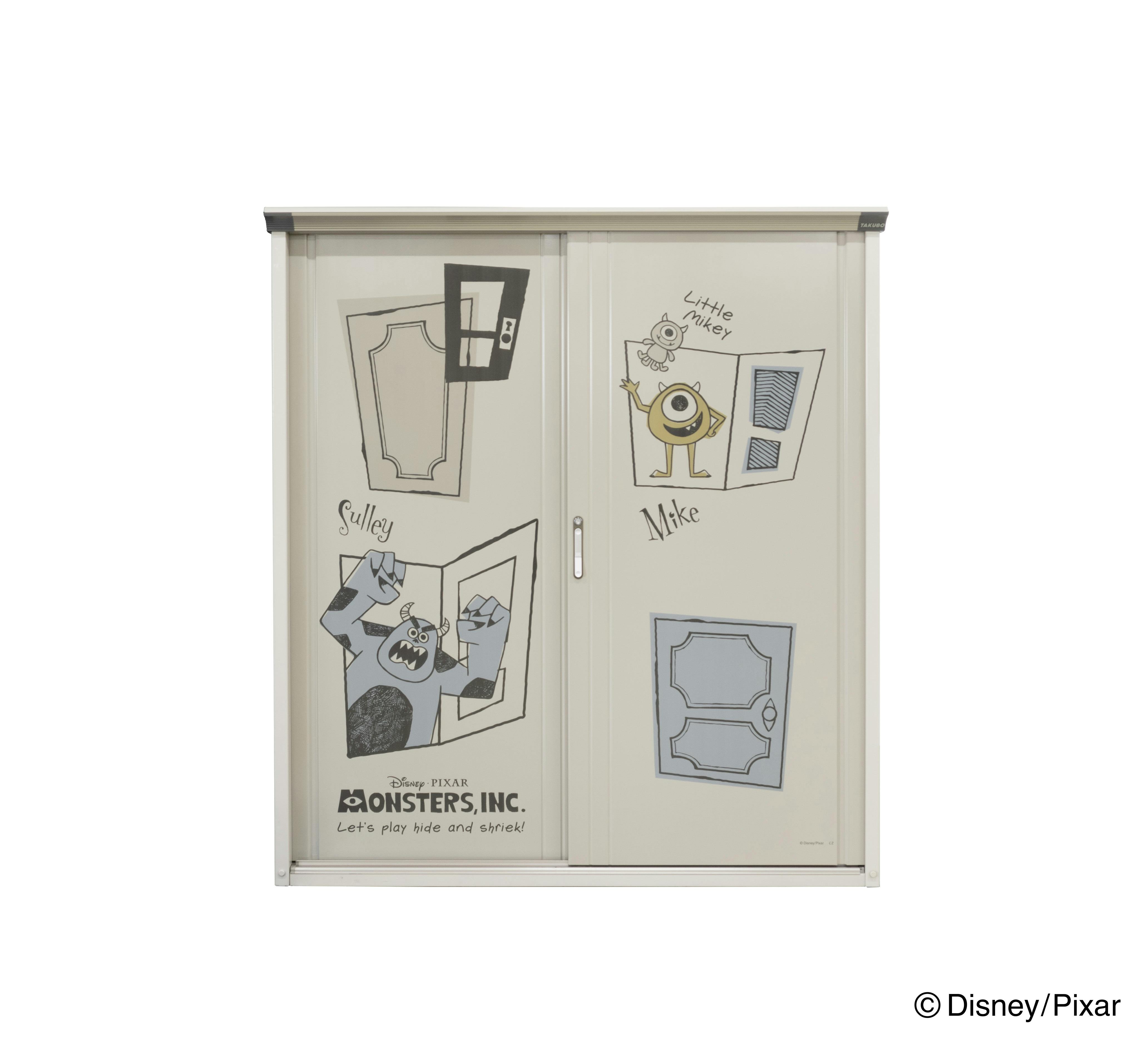 カインズオリジナル ディズニー物置 C-179AT モンスターズインク