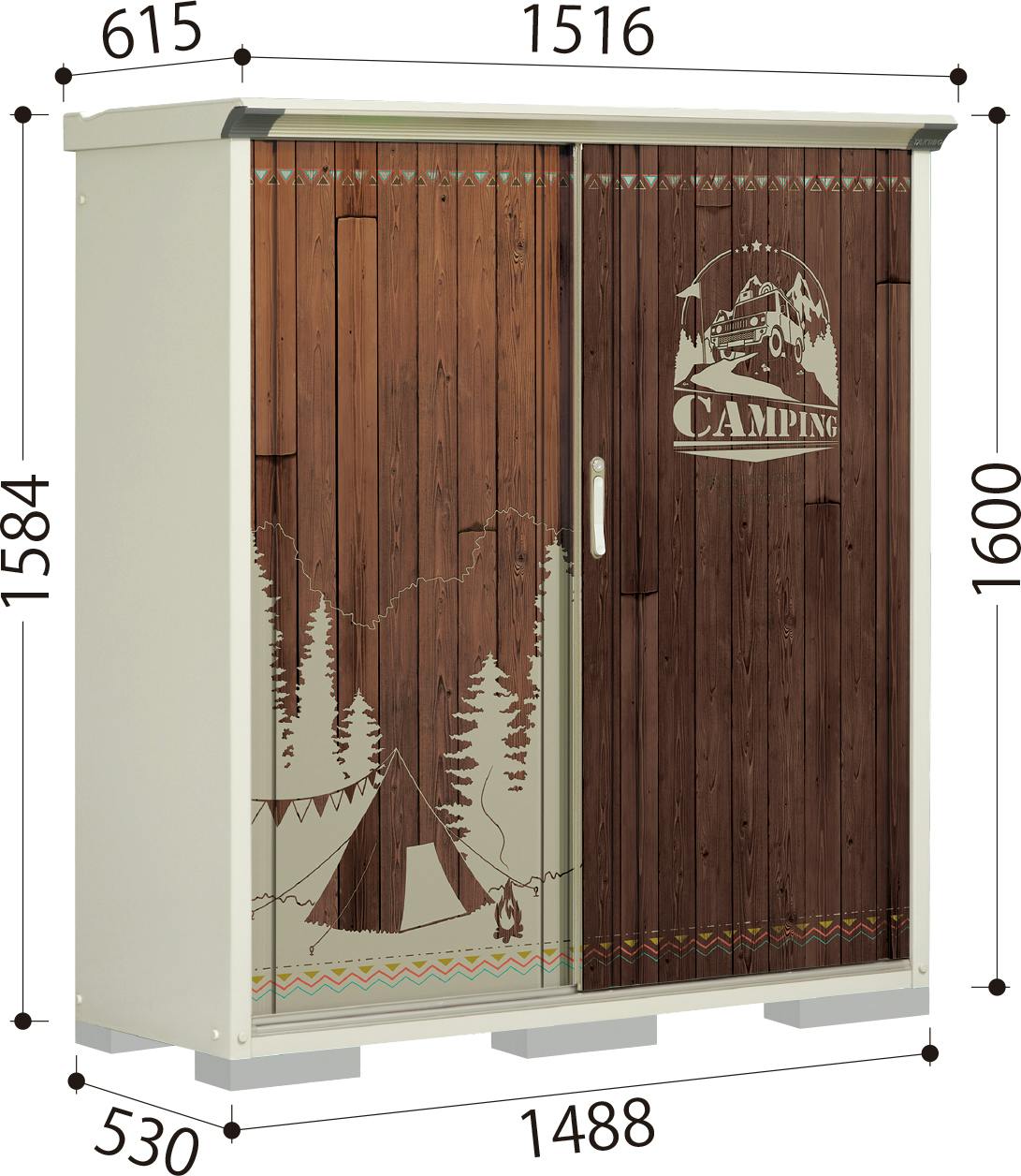 取引中 タカヤマ物置のTMR-0813