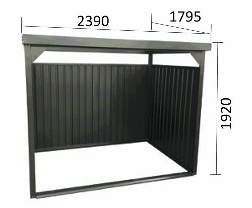 ダイマツ 多目的万能物置(ブラウン) DM-10LB ブラウン | 物置・自転車