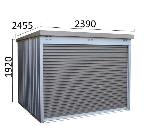 ダイマツ 多目的万能物置(シャッター付) DMG-16 グレー | 物置・自転車
