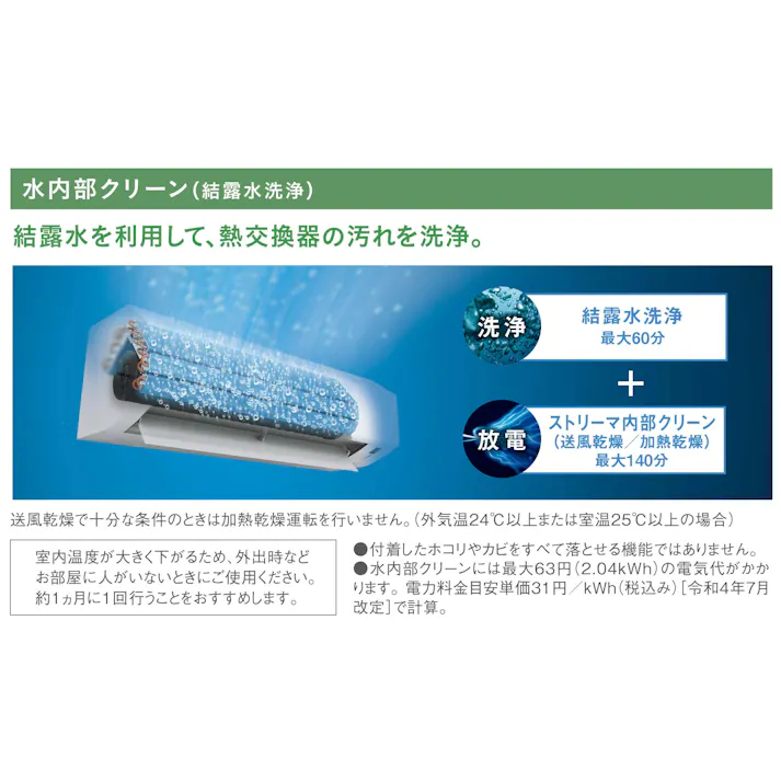 2024年 Eシリーズ 【標準工事込みセット(商品+標準工事費)】 エアコン おもに6畳用100V S224ATES-W【別送品】