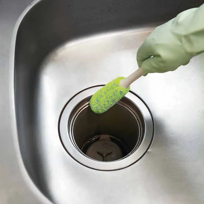 CONDOR コンドルスキマフィットブラシ短柄G トイレブラシ 山崎 コンドル W繊維 溝掃除 4903180175390【別送品】