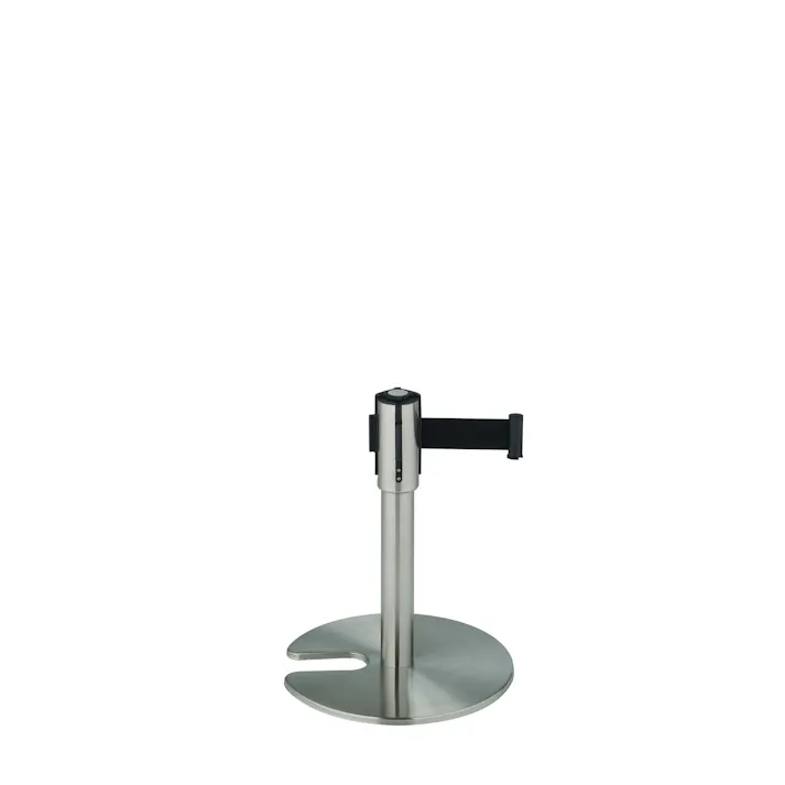 テラモト ジョイントパーテーションDステン ベルト黒 ベルトパーテーション ステン SU-660-900-7 テラモト 備品 組立式 4904771102351【別送品】