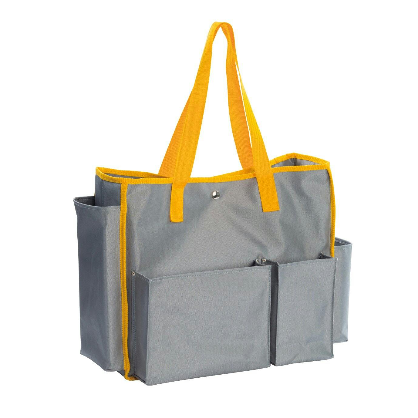 テラモト BMトートバッグSイエロー 収納バッグ 本体 DS-233-201-5 テラモト 清掃 ポケット 4904771105727【別送品】