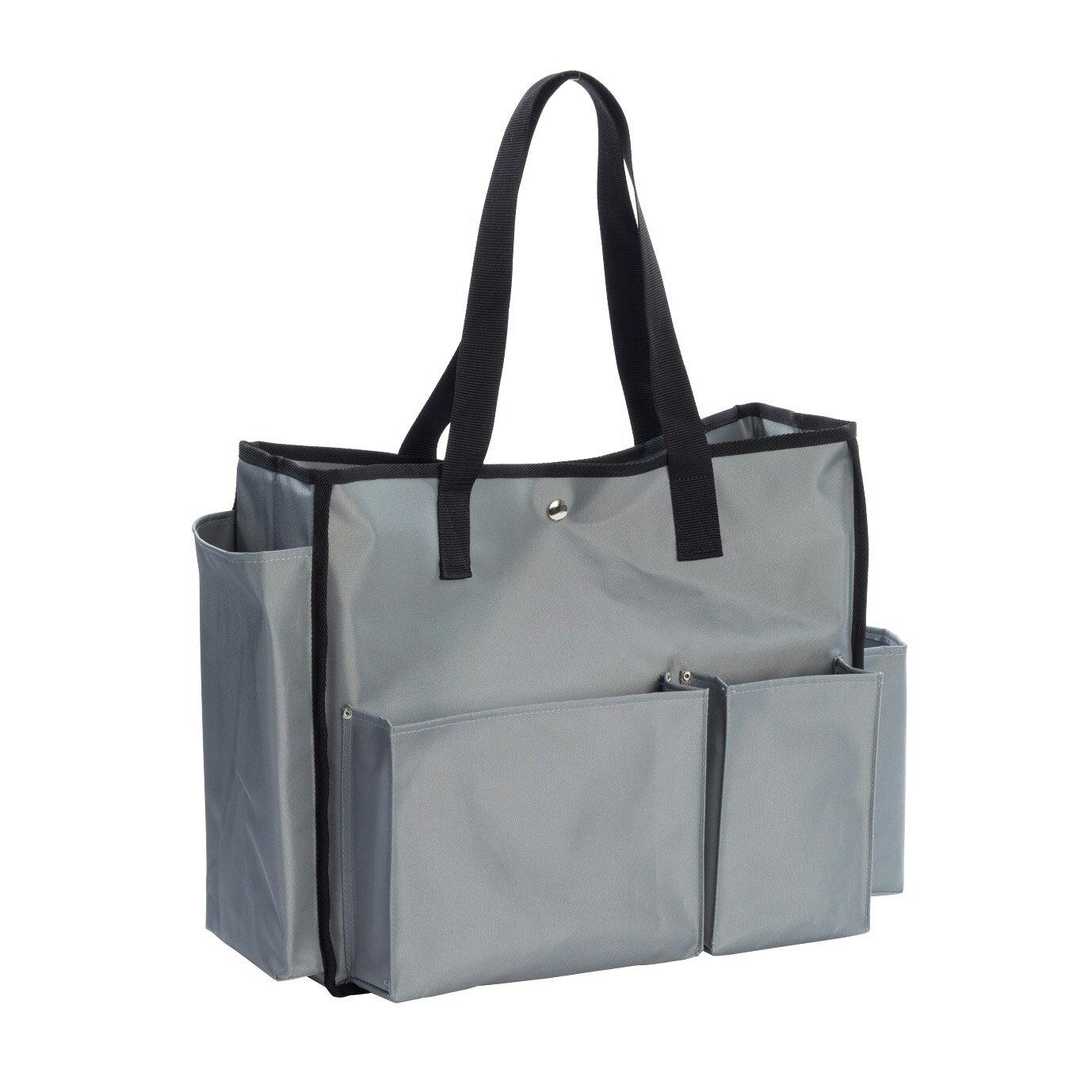 テラモト BMトートバッグSブラック 収納バッグ 本体 DS-233-201-9 テラモト 清掃 ポケット 4904771105734【別送品】