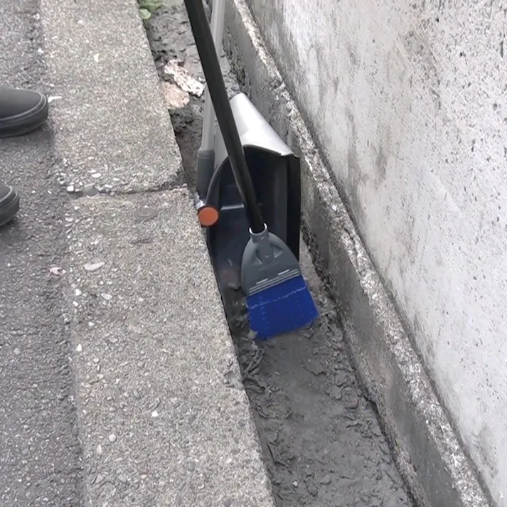 テラモト 溝スッキリホーキ短柄 ホーキ 本体 CL-390-000-0 4904771110325【別送品】