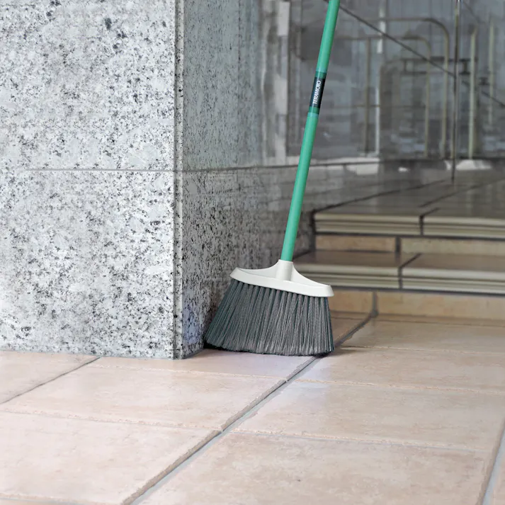 テラモト 先割れタフホーキ短柄 ホーキ 本体 CL-385-000-0 4904771110424【別送品】