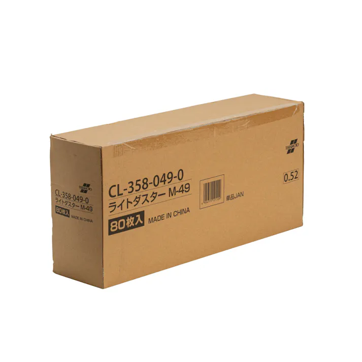 テラモト ライトダスターM-49(80枚入) モップ用ダスター から拭き・吸水用 CL-358-049-0 4904771121109【別送品】