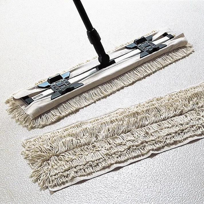 テラモト ライトモップ糸45cm(1枚入) モップ用ダスター から拭き・水拭き用 CL-352-145-0 4904771338903【別送品】