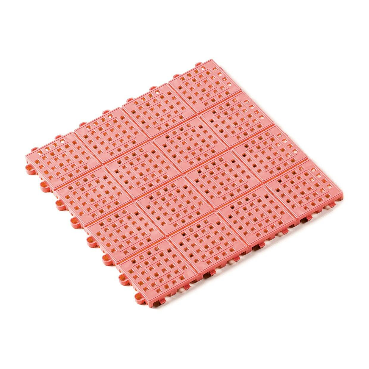 テラモト タッチマットII ピンク300×300 ジョイントタイプ 本体 MR-064-176-6 4904771747361 防虫シート・すのこ テラモト タッチマットII ピンク300×300 ジョイントタイプ 本体 MR-064-176-6 4904771747361 防虫シート・すのこ