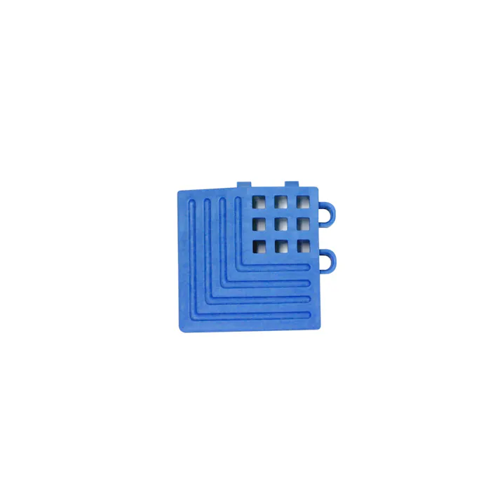 テラモト タッチマットII専用ふち 青角ふち ジョイントタイプ ふち MR-064-690-3 テラモト 抗菌 スノコ 4904771747736【別送品】