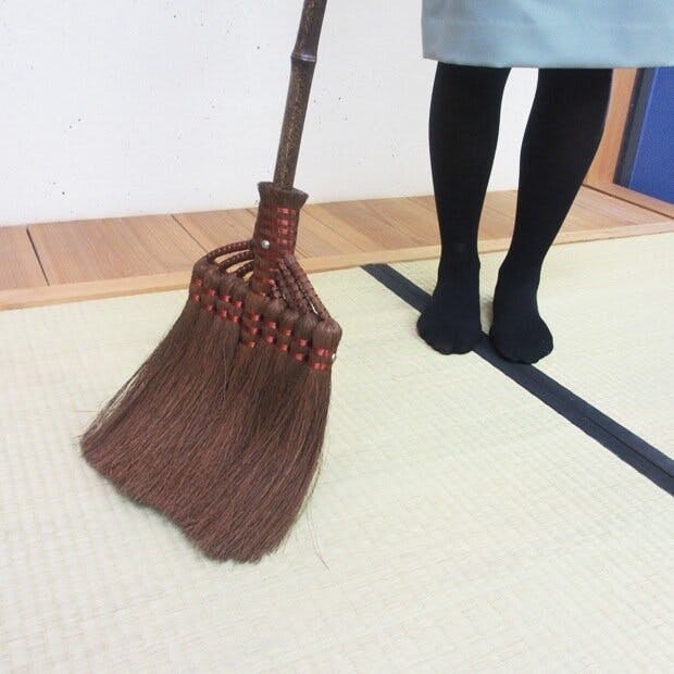 アズマ工業 azuma 匠114 吾妻棕櫚箒 鬼毛 短柄 ほうき