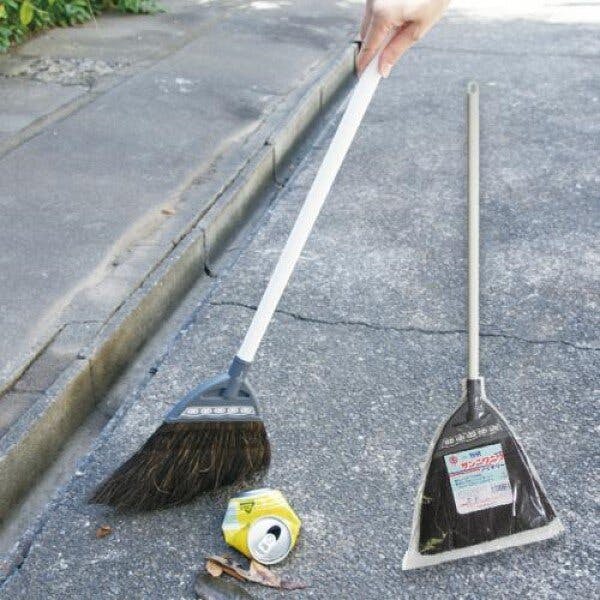 アズマ工業 azuma 短柄 サンニワニワ アイボリー ほうき 4970190220075